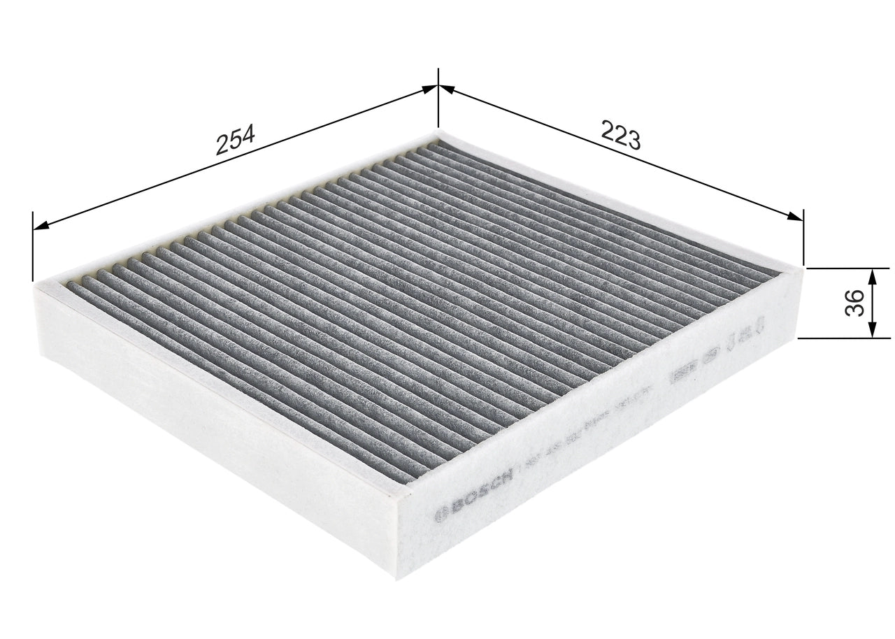 BOSCH 1 987 435 502 Filtru, aer habitaclu