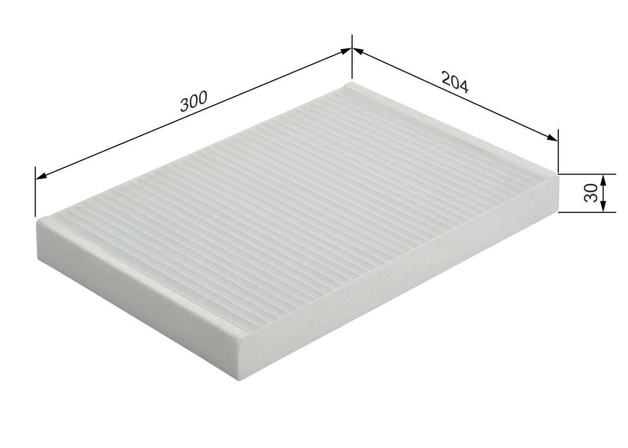 BOSCH 1 987 432 071 Filtru, aer habitaclu