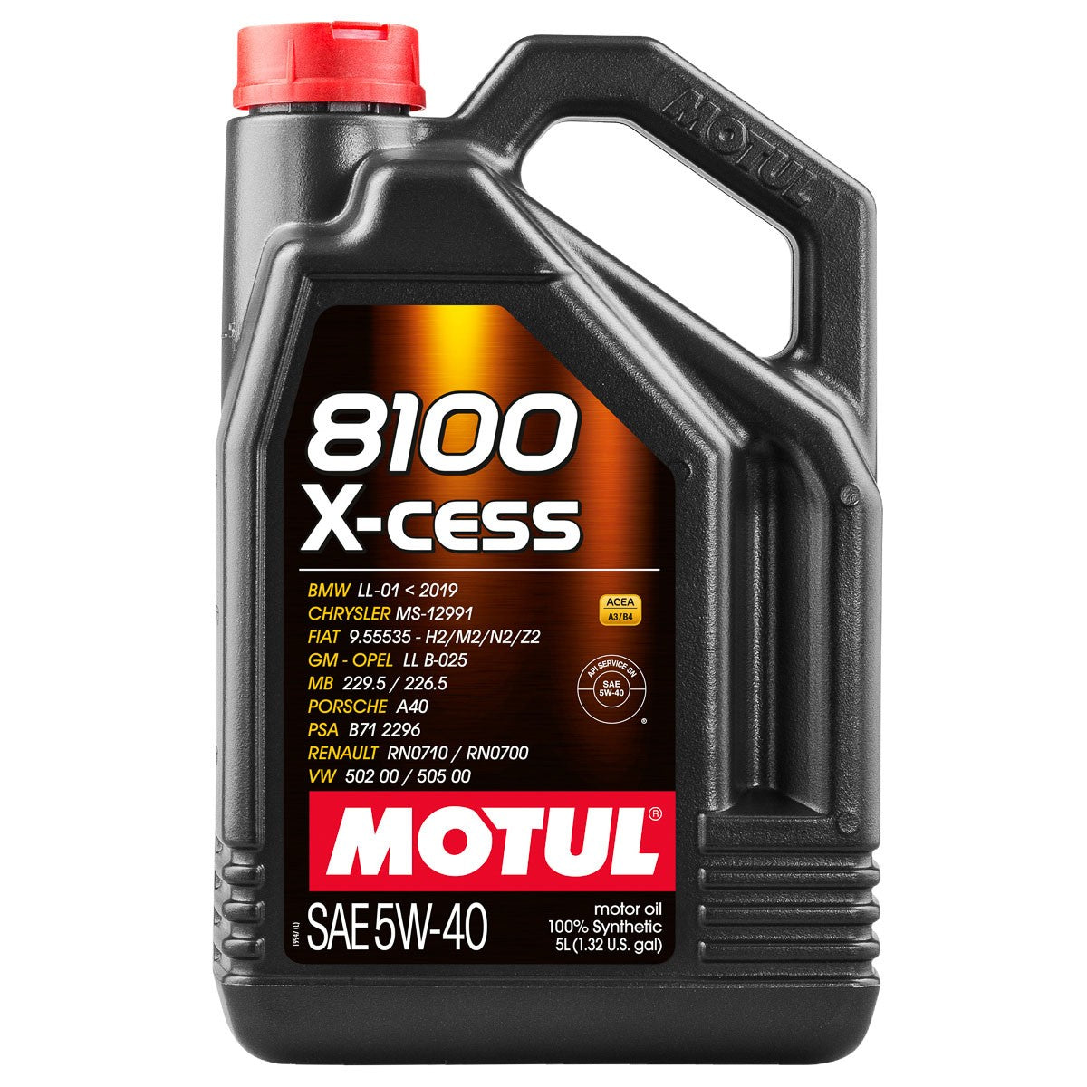 8100 X-CESS 5W40 102870