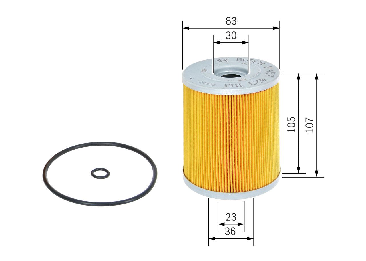 BOSCH 1 457 429 103 Filtru ulei