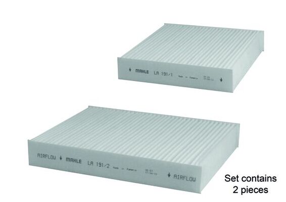 MAHLE LA 191/S Filtru, aer habitaclu