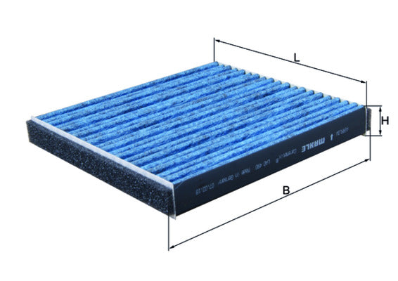 MAHLE LAO 490 Filtru, aer habitaclu