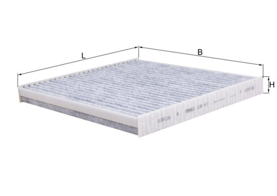 MAHLE LAK 411 Filtru, aer habitaclu