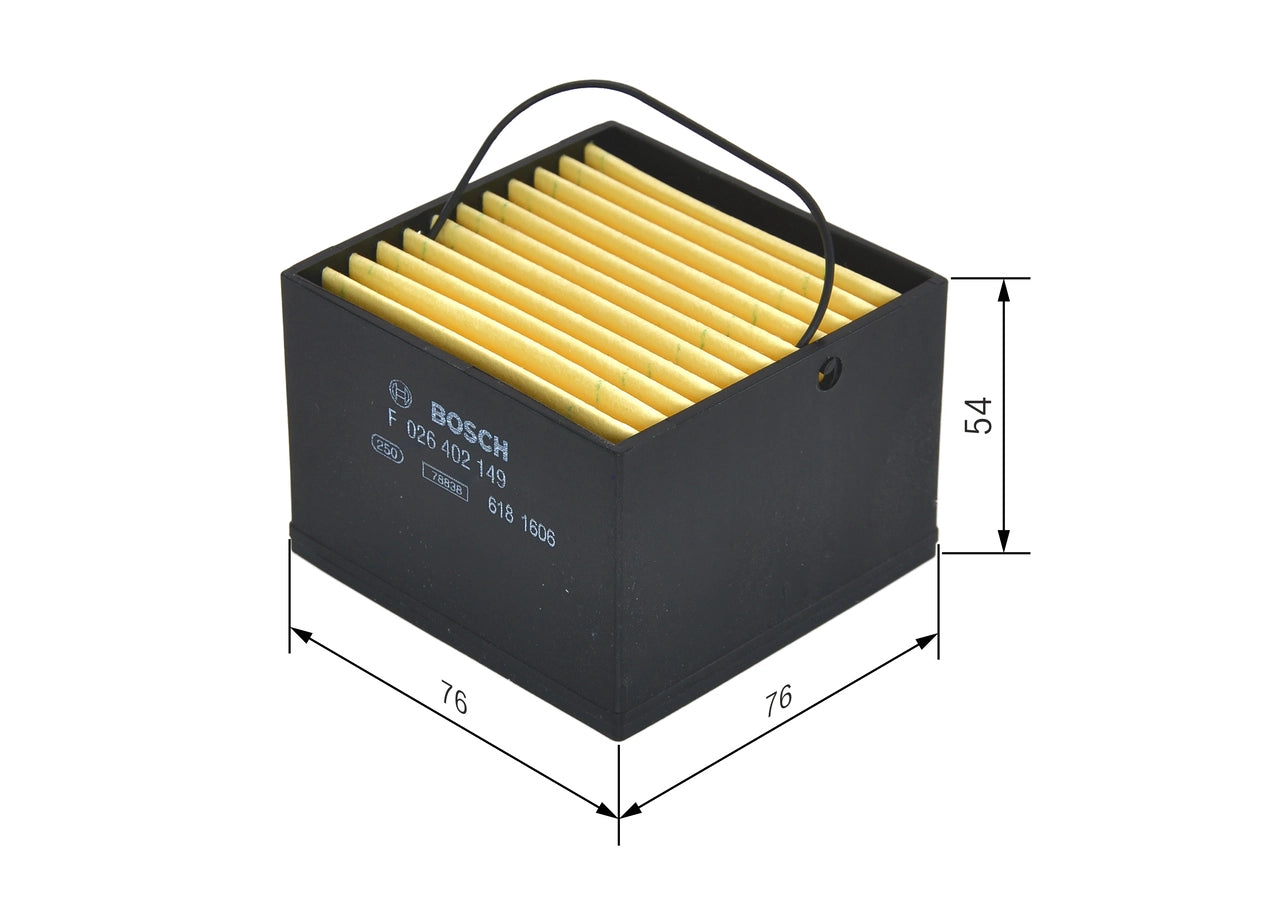 BOSCH F 026 402 149 Filtru combustibil