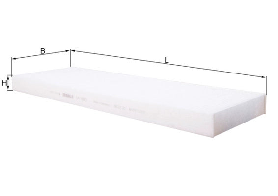 MAHLE LA 1683 Filtru, aer habitaclu