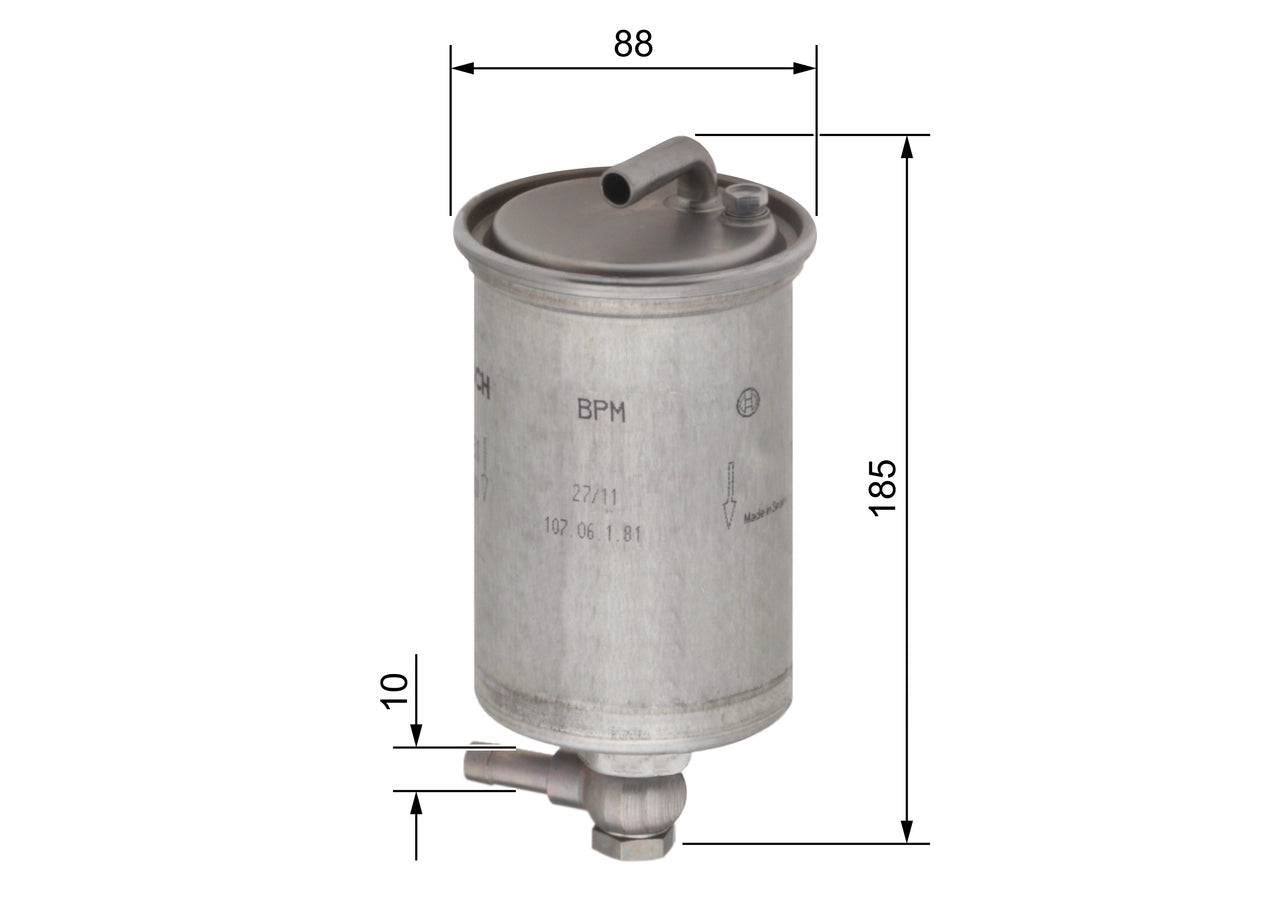 BOSCH 0 450 906 431 Filtru combustibil