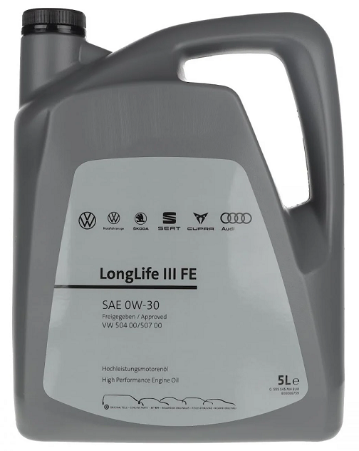 VW Group Longlife III 0W30 VW GS55545M4EUR, 504.00/507.00