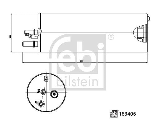 FEBI BILSTEIN 183406 Filtru combustibil