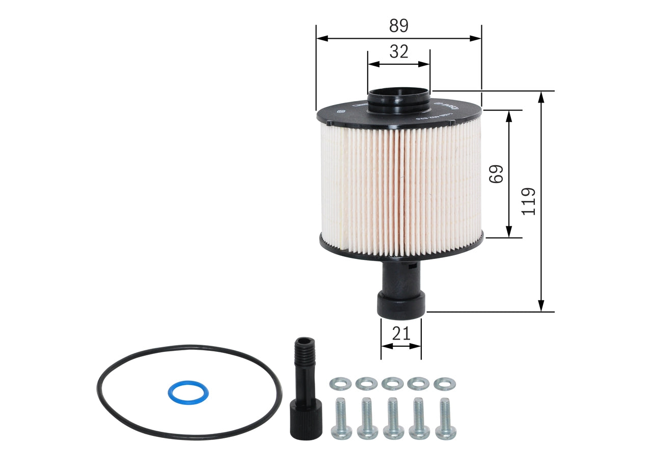 BOSCH F 026 402 825 Filtru combustibil