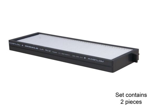 MAHLE LA 912/S Filtru, aer habitaclu