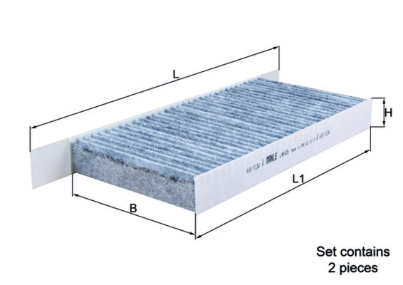 MAHLE LAK 426/S Filtru, aer habitaclu