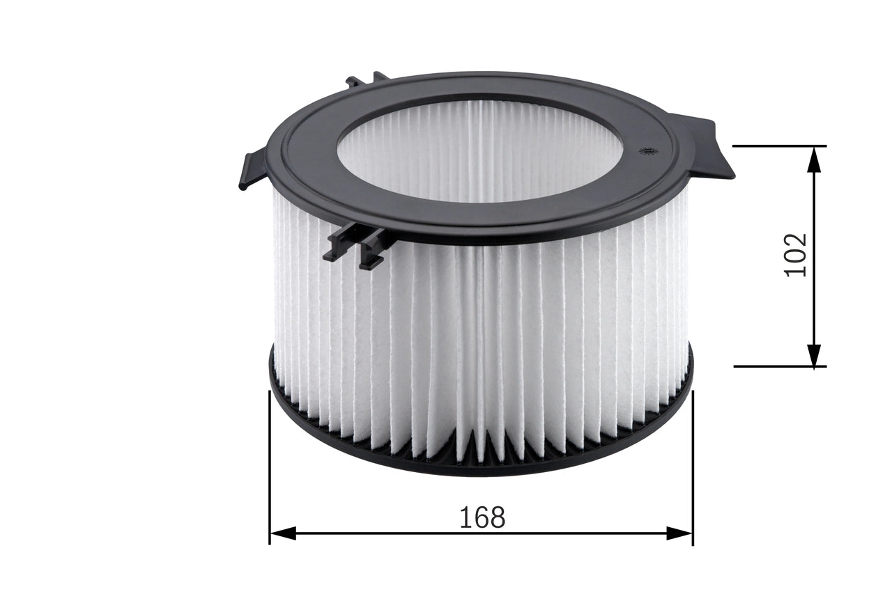 BOSCH 1 987 432 056 Filtru, aer habitaclu