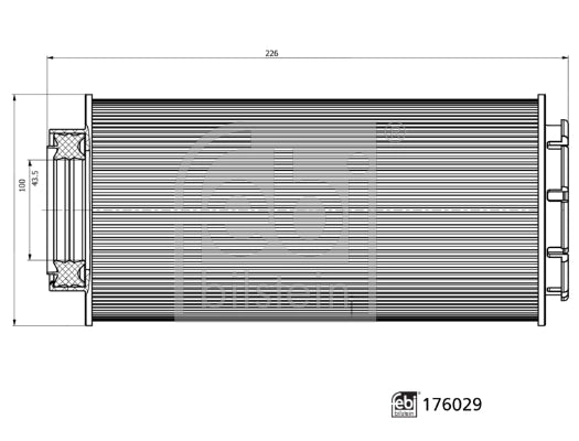 FEBI BILSTEIN 176029 Filtru combustibil