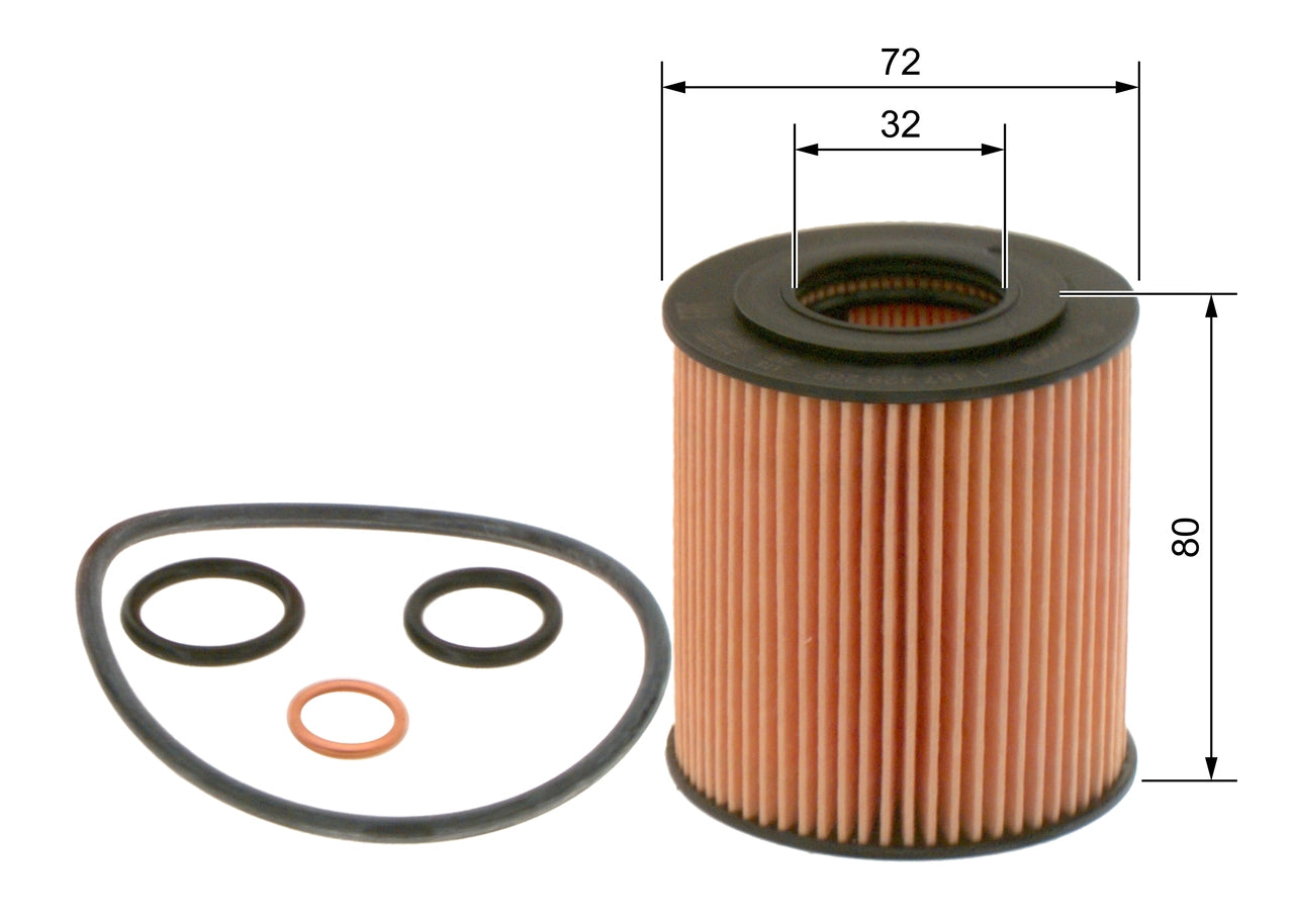 BOSCH 1 457 429 262 Filtru ulei