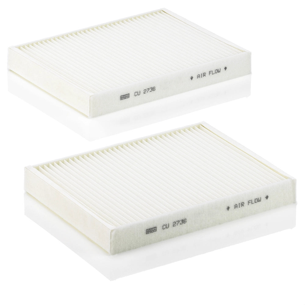 MANN-FILTER CU 2736-2 Filtru, aer habitaclu