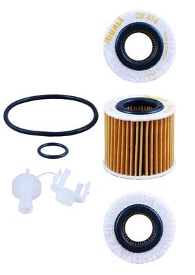 MAHLE OX 416D2 Filtru ulei