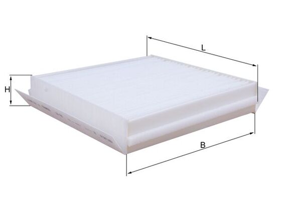 MAHLE LA 96 Filtru, aer habitaclu