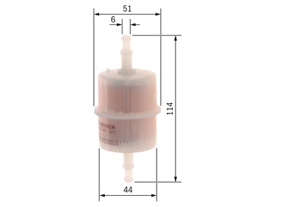 BOSCH F 026 403 005 Filtru combustibil