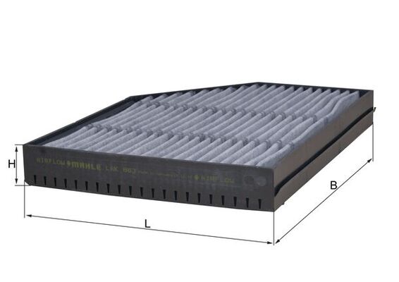 MAHLE LAK 863 Filtru, aer habitaclu