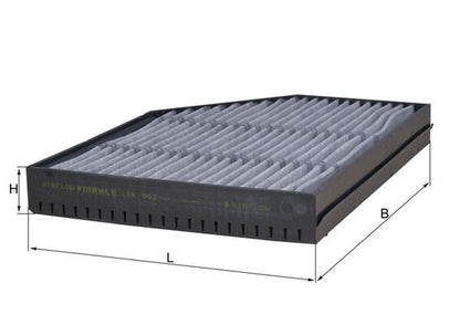 MAHLE LAK 863 Filtru, aer habitaclu