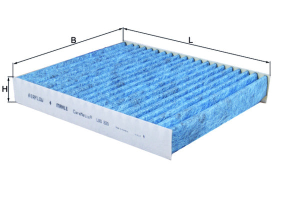 MAHLE LAO 220 Filtru, aer habitaclu