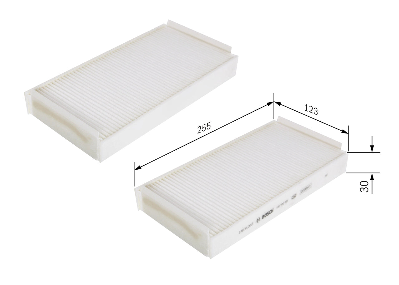 BOSCH 1 987 432 020 Filtru, aer habitaclu