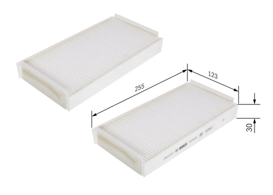 BOSCH 1 987 432 020 Filtru, aer habitaclu
