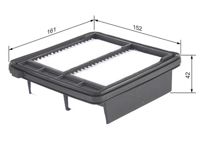 BOSCH F 026 400 363 Filtru aer