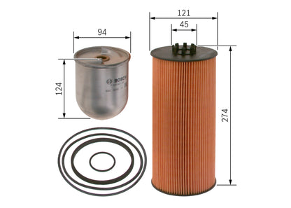 BOSCH F 026 407 212 Filtru ulei