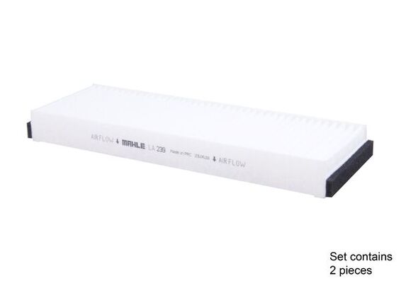MAHLE LA 239/S Filtru, aer habitaclu