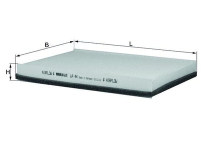 MAHLE LA 44 Filtru, aer habitaclu