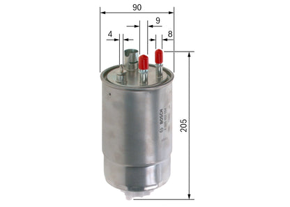 BOSCH F 026 402 054 Filtru combustibil