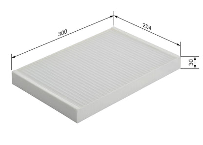 BOSCH 1 987 432 071 Filtru, aer habitaclu