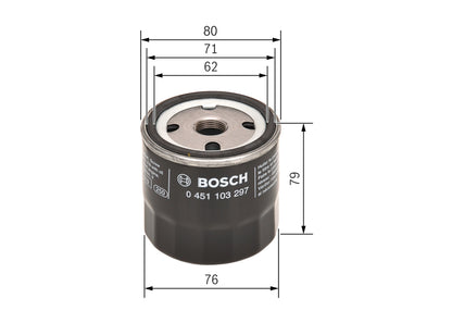 BOSCH 0 451 103 297 Filtru ulei