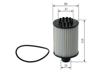 BOSCH F 026 407 335 Filtru ulei