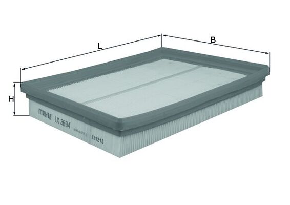 MAHLE LX 3694 Filtru aer