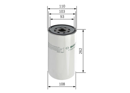 BOSCH F 026 402 017 Filtru combustibil
