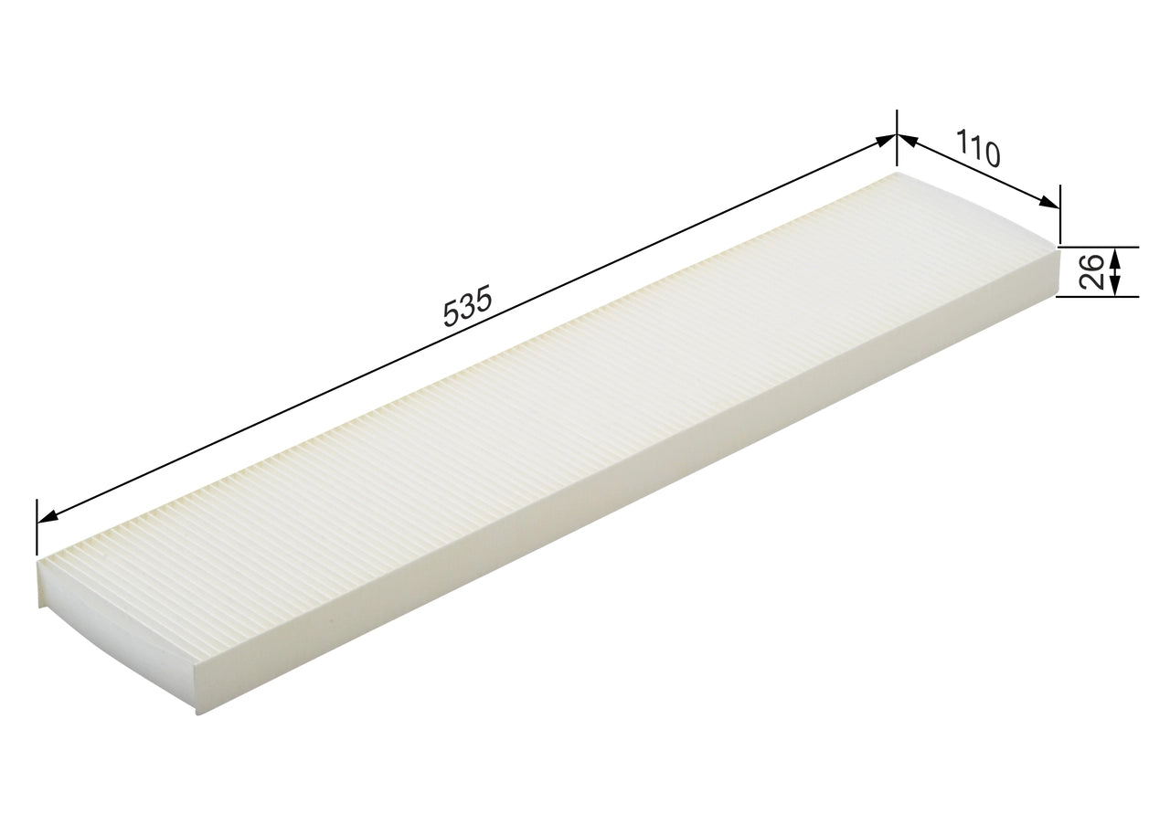 BOSCH 1 987 432 028 Filtru, aer habitaclu