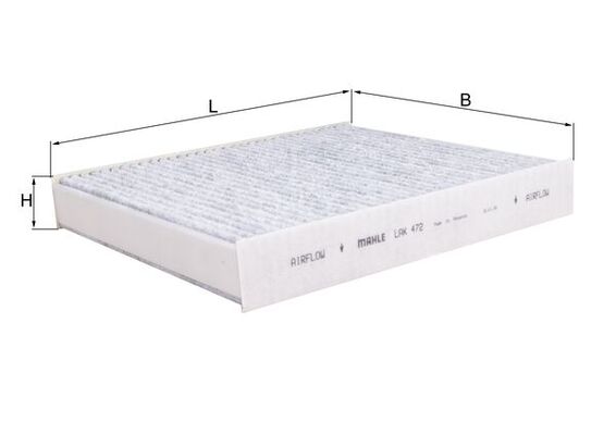 MAHLE LAK 472 Filtru, aer habitaclu