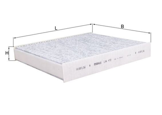 MAHLE LAK 472 Filtru, aer habitaclu