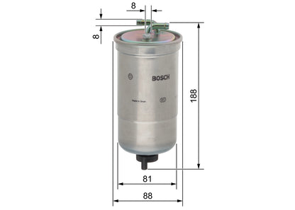 BOSCH 0 450 906 442 Filtru combustibil