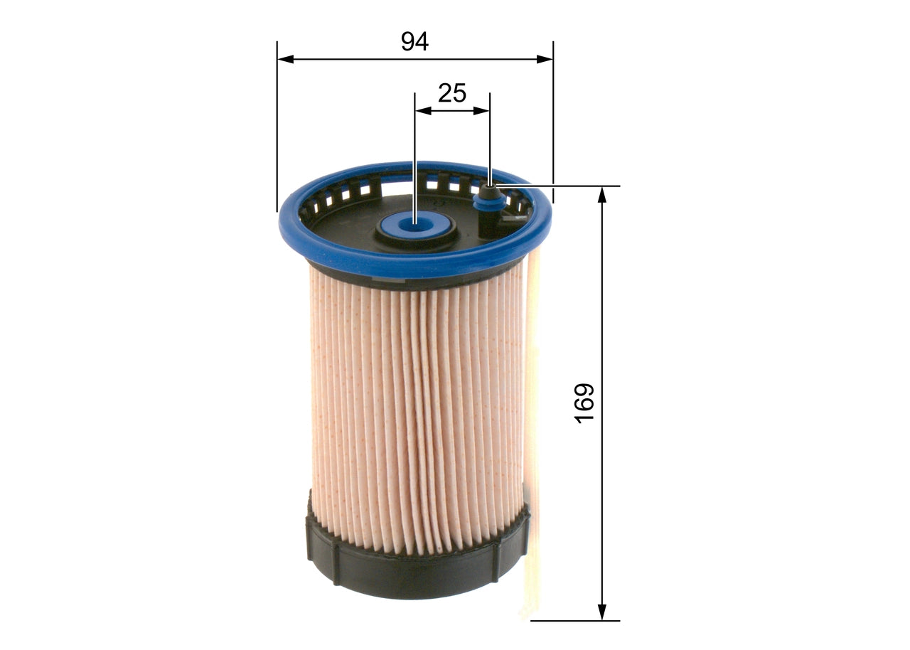 BOSCH F 026 402 254 Filtru combustibil