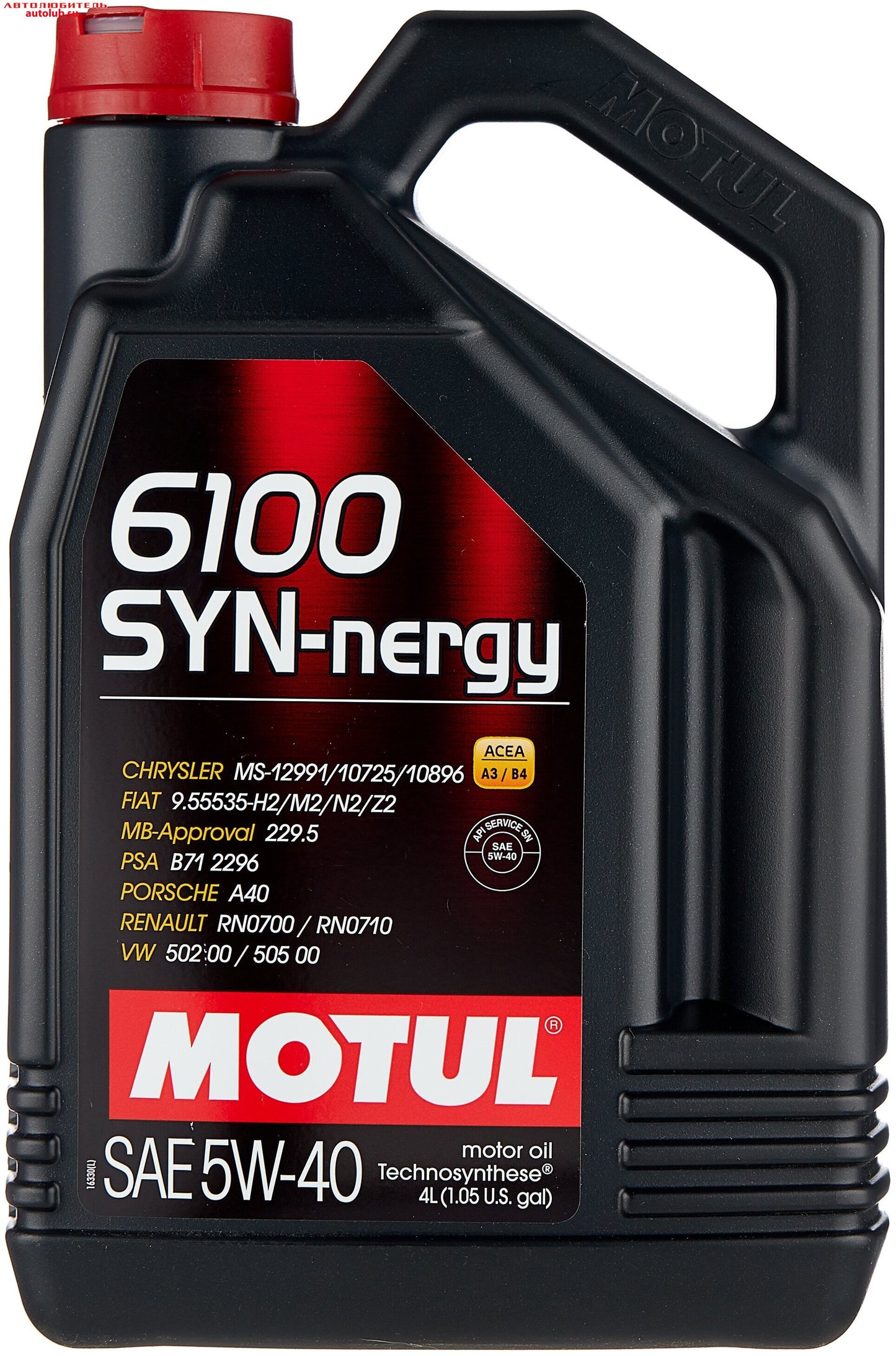 6100 SYN-NERGY 5W-40 107978
