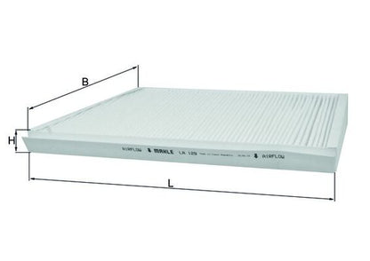 MAHLE LA 129 Filtru, aer habitaclu