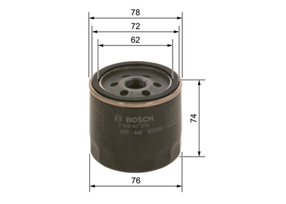 BOSCH F 026 407 078 Filtru ulei