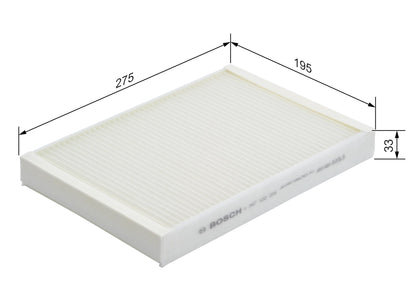 BOSCH 1 987 432 205 Filtru, aer habitaclu