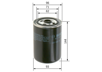 BOSCH 1 457 434 421 Filtru combustibil