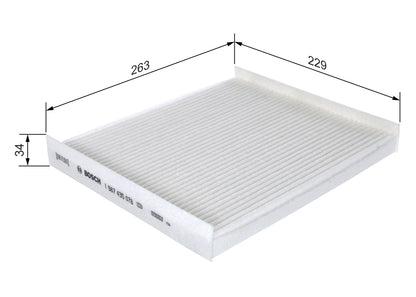 BOSCH 1 987 435 078 Filtru, aer habitaclu