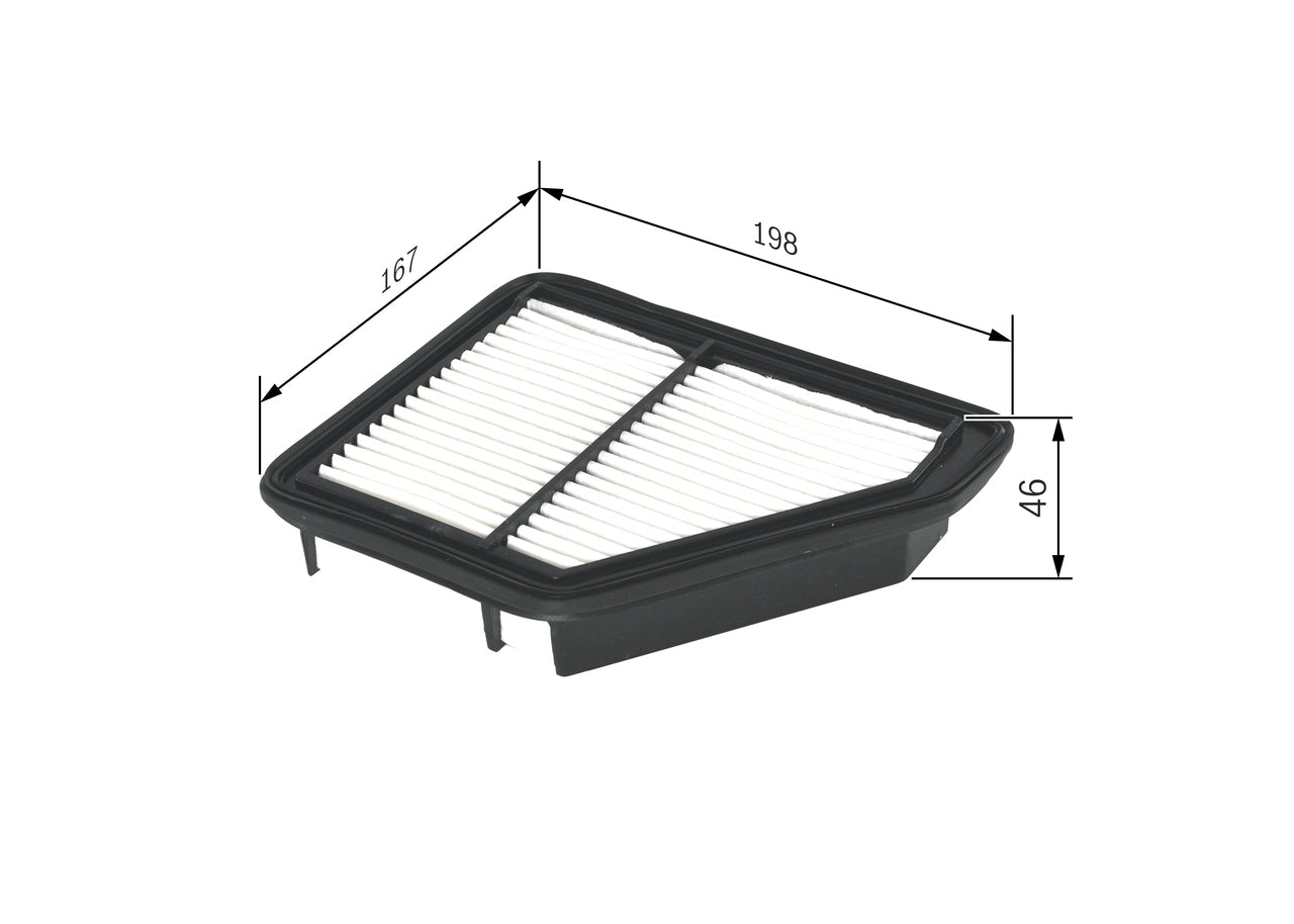 BOSCH F 026 400 132 Filtru aer