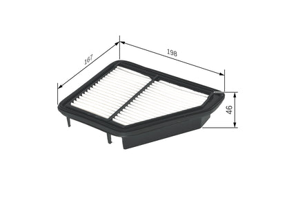 BOSCH F 026 400 132 Filtru aer